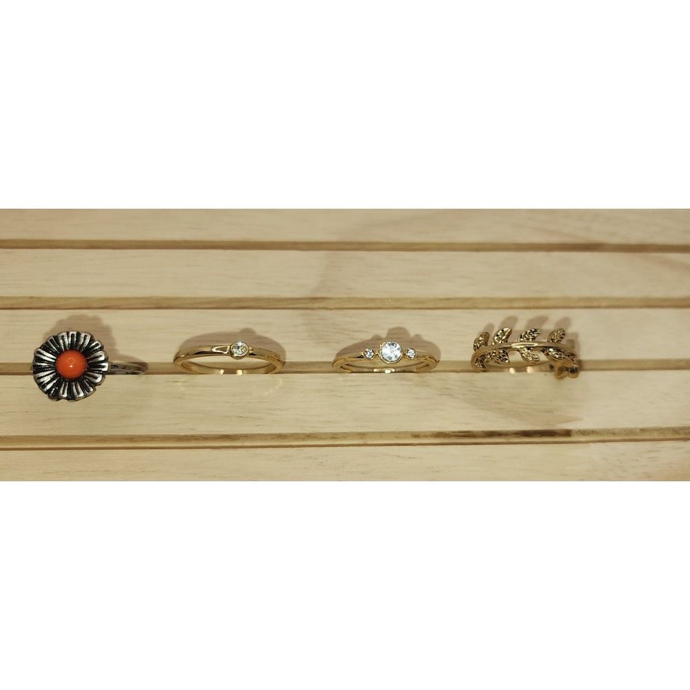 Various Rings Costume Jewelry, Statement Rings, Gold Tone Rings, Gemstone Rings